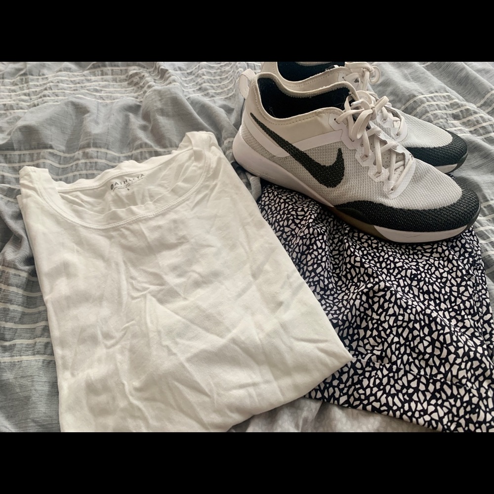 White Athleta T Shirt
